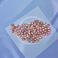 Baby Pink Leave Crystal Kundan-10G