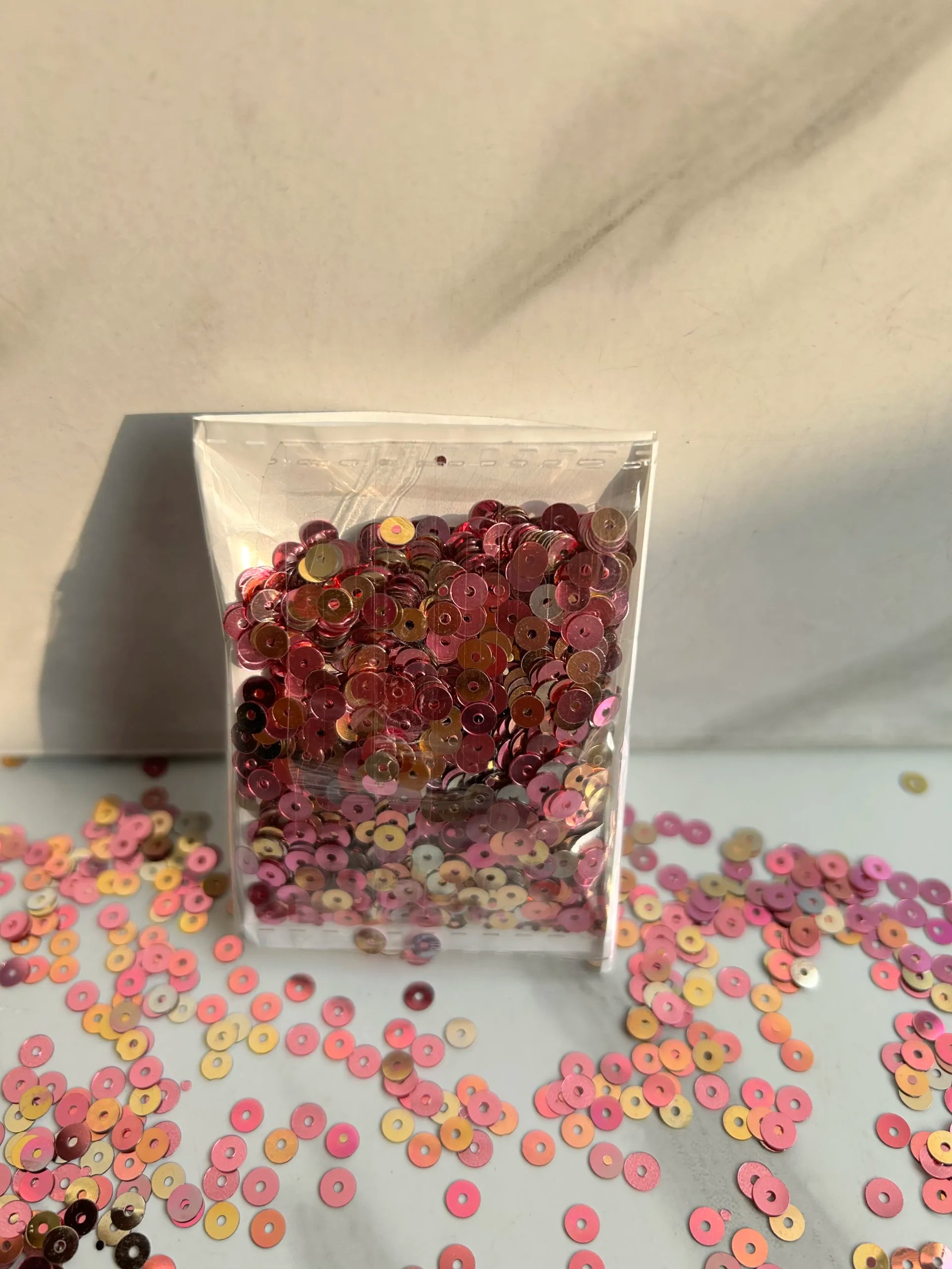 Flat-Sequins Tiger Rose ( Small)