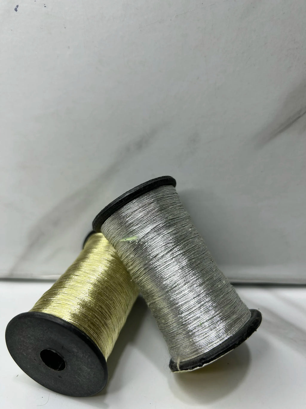 Silver-Tilla Thread Reel