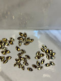 Stone Leaves Golden Medium (144Pcs)