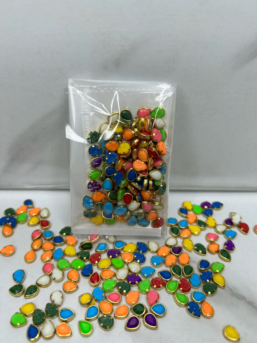 Mix-Color Drop Kundan (10G)