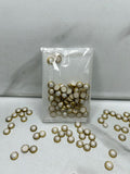 Milky-White Round Kundan (10G)