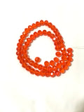 8mm-Orange Crystal (One-String)