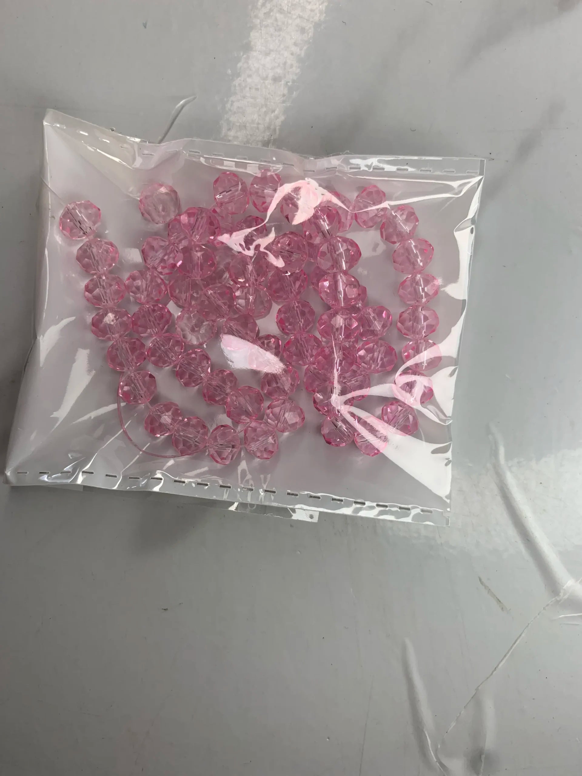 8mm-Pink Crystal (One-String)