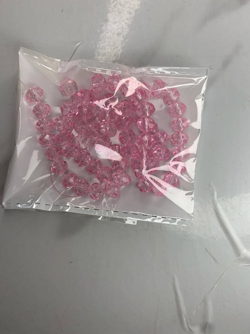 8mm-Pink Crystal (One-String)