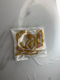Champagne-Cone Beads Crystal (One-String)