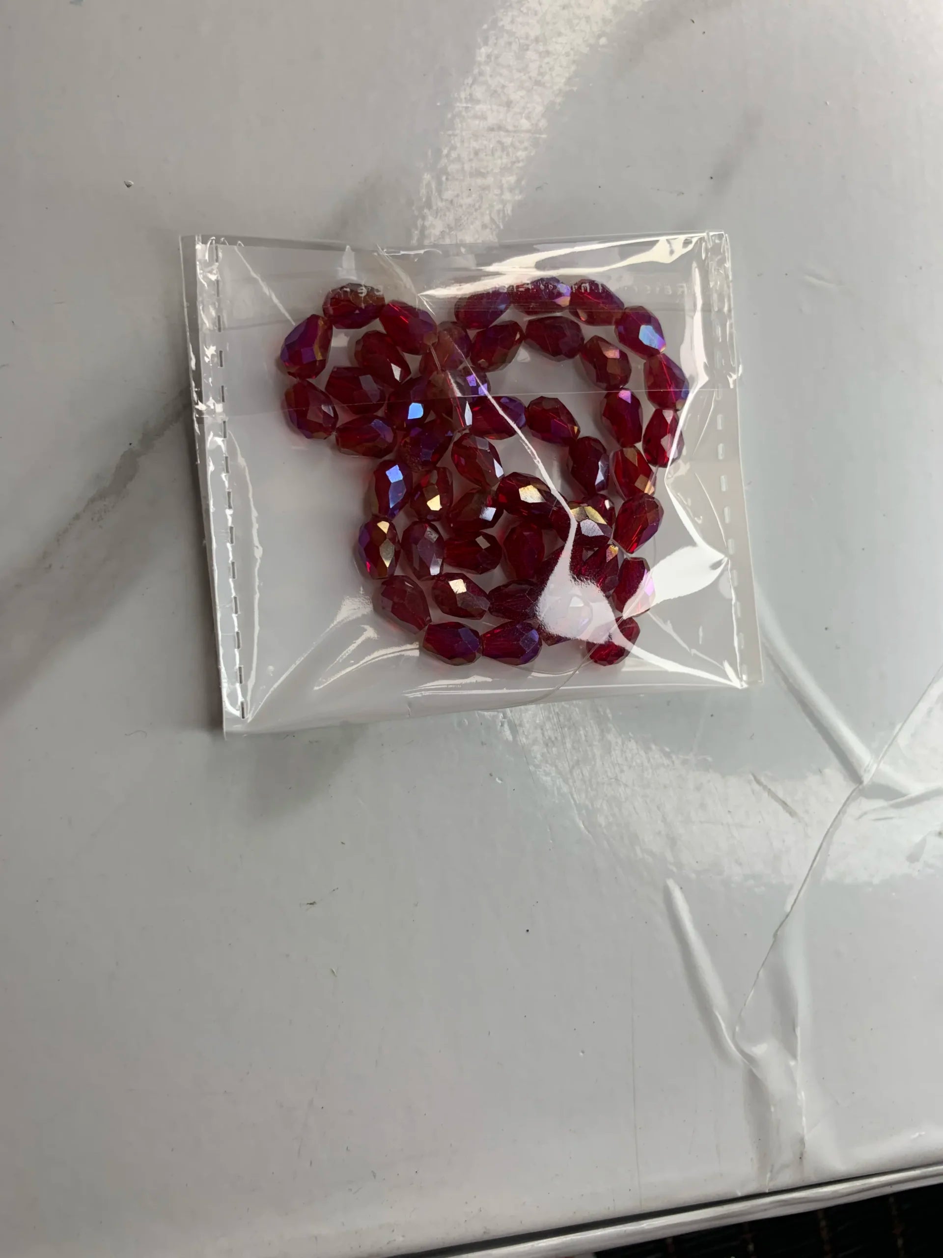 Red-Crystal Drop Medium (One-String)
