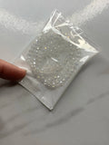 4mm-White Crystal (One-String)