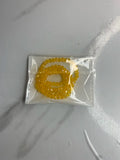 4mm-Yellow Crystal (One-String)