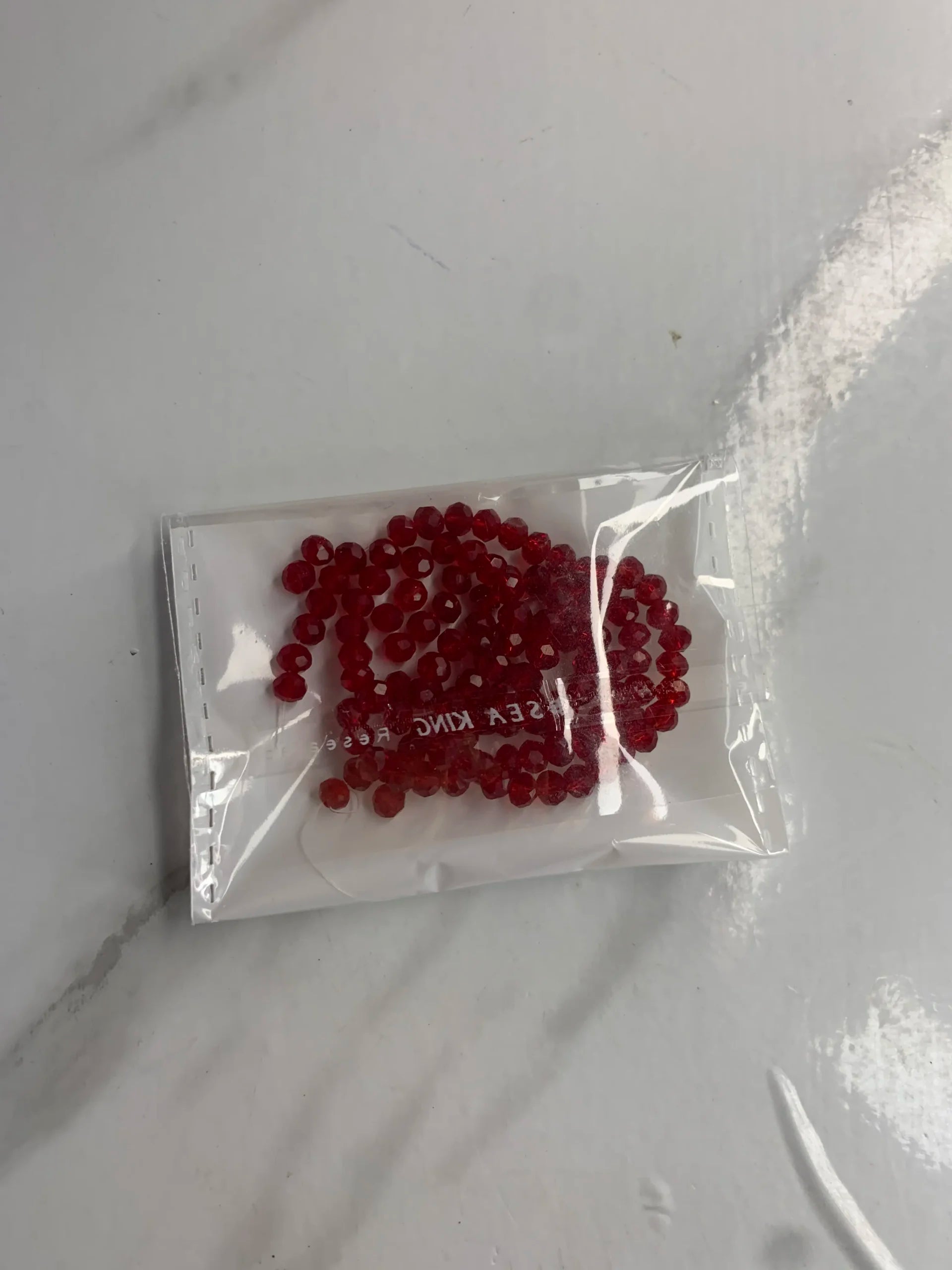 4mm-Red Crystal(One-String)