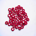 Dark Pink Color Thread Mirror-50 Pcs