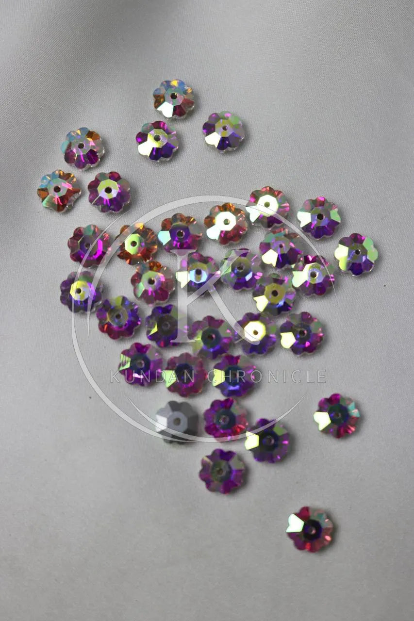 Multi-Swarovski Flower(6mm)-144Pcs