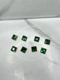 Green Square-Stone Medium (6Pcs)