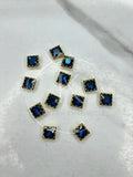 Blue Square-Stone Small (12Pcs)