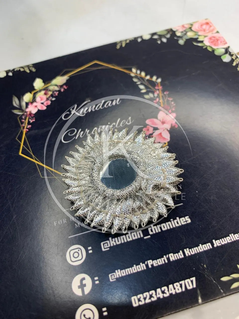 Silver Mirror Nargis -5Pcs