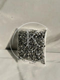 Silver Round-Bowl Sequins (4mm)-10G