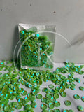 Green Matte Bowl Sequins (6mm)-10G