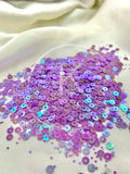 Lavender Matte Sequins (Small)-10G