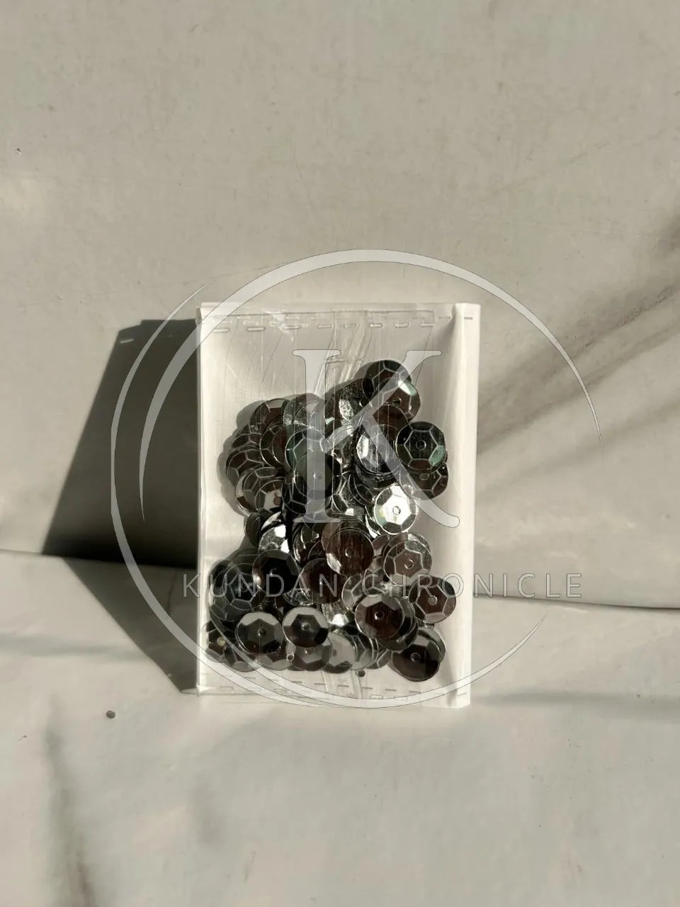 Silver Bowl Sequins ( 6mm) - 10G