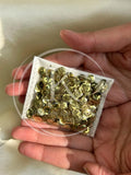 Gold Bowl Sequins ( 6mm) - 10G