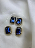 Rectangular Blue Golden Base 13/18 Large-4Pcs