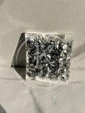 Flower Sequins Silver-10G