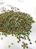 Tiny Green Round Kundan 3mm-10G