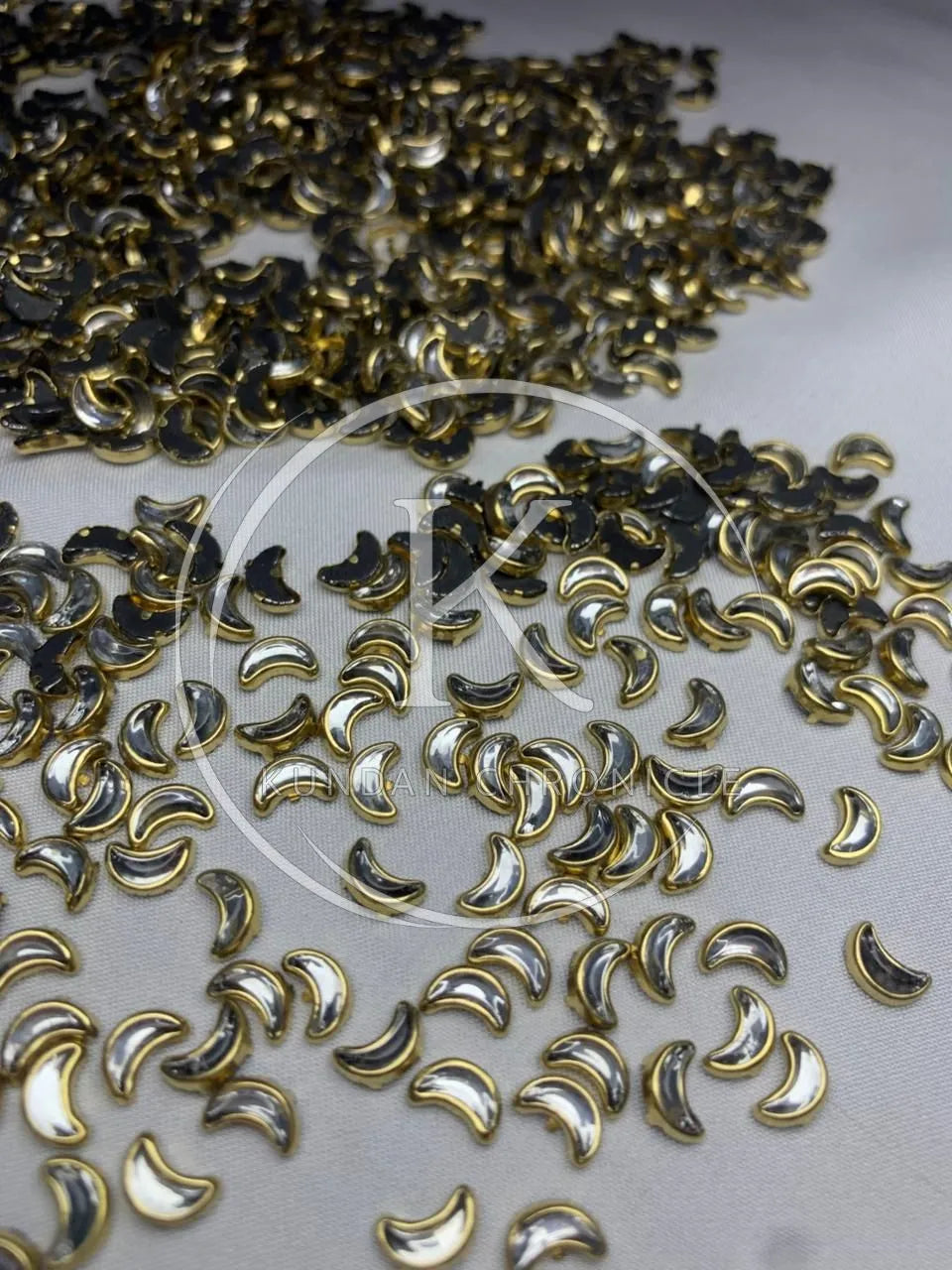 Moon Shape Kundan-10G