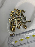 Golden Rectangular-Stone Medium (36Pcs)