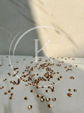 Golden Round-Bowl Sequins Small (10G)