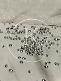 Silver Round-Bowl Sequins Small (10G)
