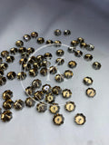 Smoke Gold Swarovski Flower (6mm)-144Pcs