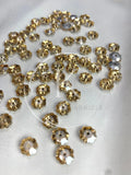 Golden Swarovski Flower (8mm)-144Pcs