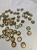 Smoke Gold Swarovski Flower (8mm)-144Pcs