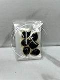 Black Tear-Drop Stone(6Pcs)