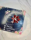 Red Tear-Drop Stone(6Pcs)