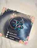Blue Tear-Drop Stone(6Pcs)