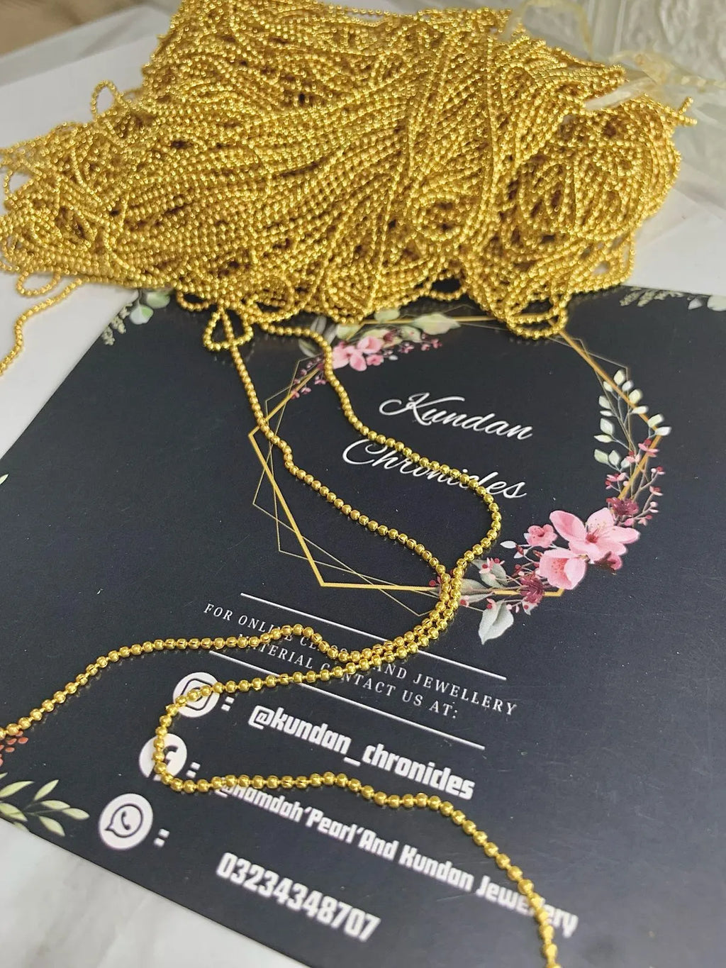 Ball-Chain Golden (1Yard)