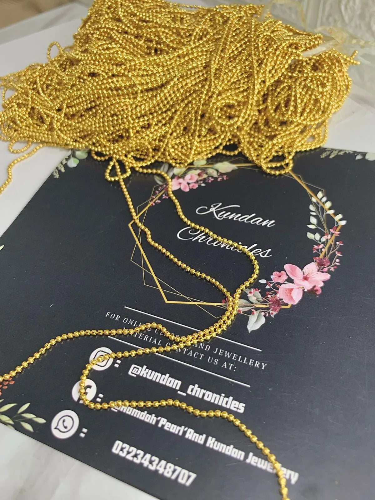 Ball-Chain Golden (1Yard)
