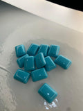 Sky blue( High Quality Plastic Stone)-12Pcs