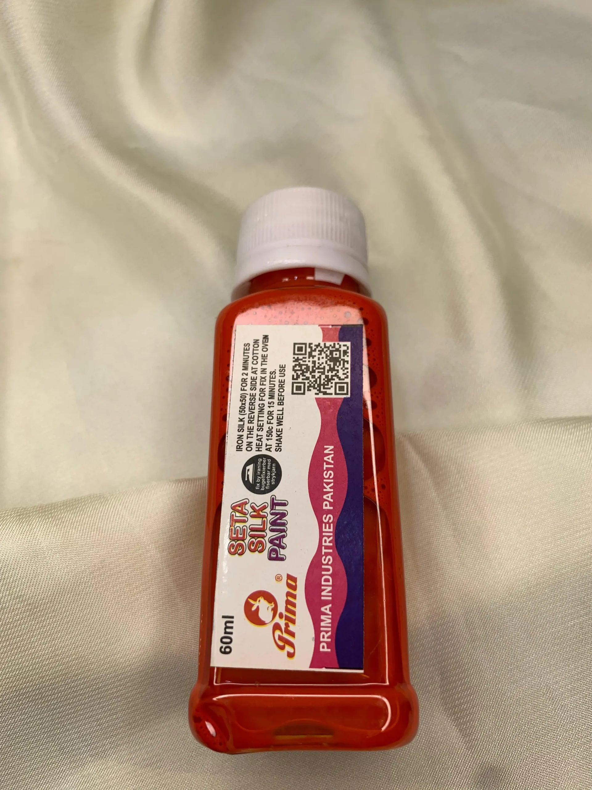 Seta-Silk Paint (Cadium Orange) 60ml