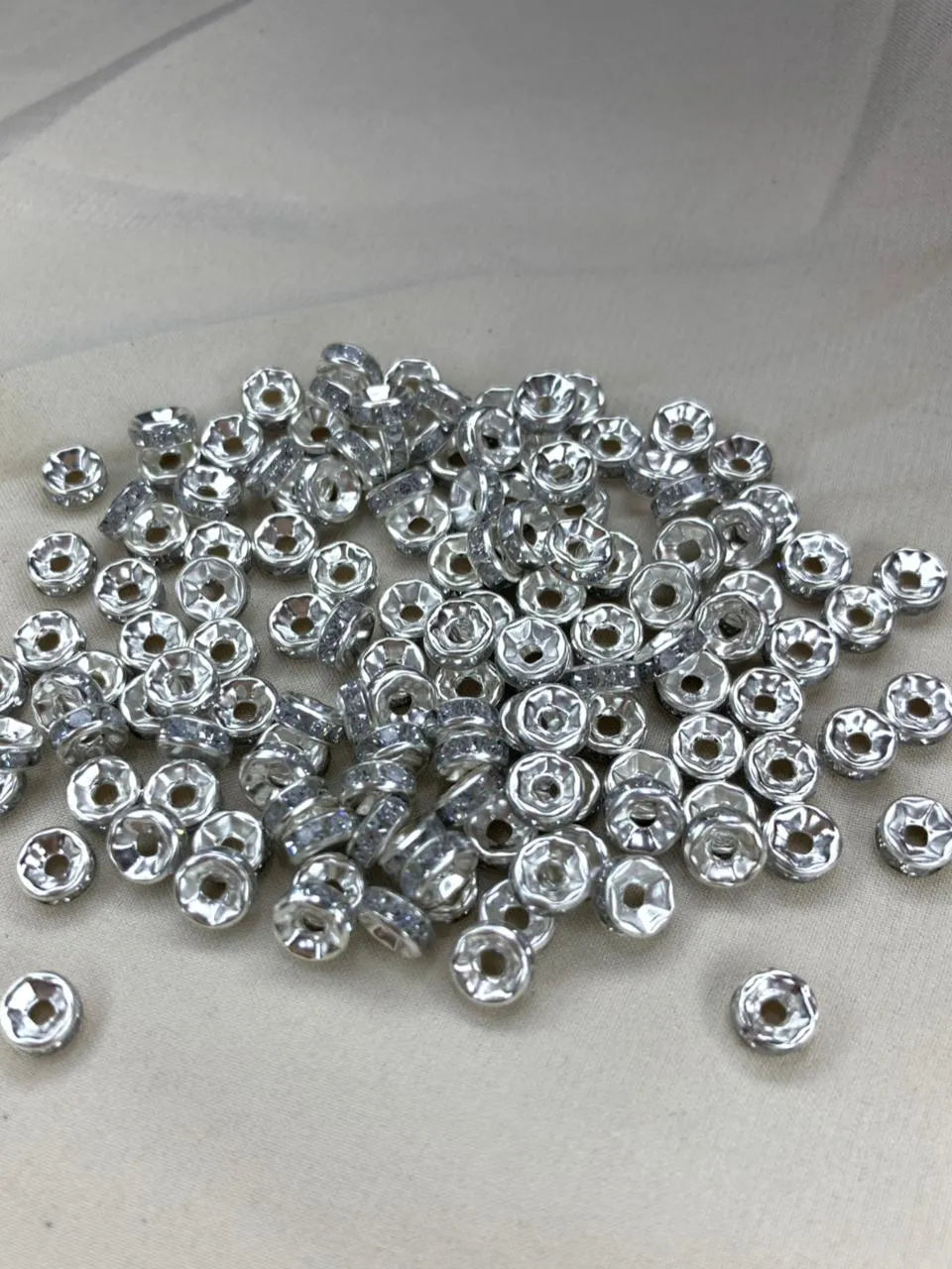 Silver-Spacer Beads (10G)