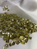 Golden sqaure bowl 6mm (10G)