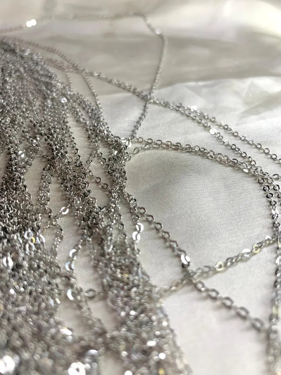 Silver Chain High Quality (For Pendant) -1Yard