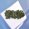 Green Crystal Drop Kundan-10G