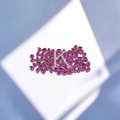 Fuchsia Crystal Drop Kundan-10G