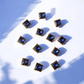Dark Blue Square Stone Small-12 Pcs