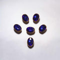 Royal Blue Oval Stone Medium-6 Pcs