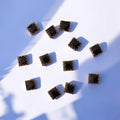 Black Square Stone Small-12 Pcs