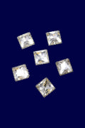 Silver Square Stone-6 pcs